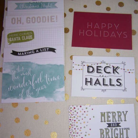 Stampin' Up! NWT Hello December Project Life Card Collection - Picture 5 of 10
